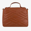CRISTINAEFFE Brown Artificial Leather Women Crossbody Bag CRISTINAEFFE