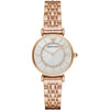 Armani Rose Gold Stainless Steel Watch Armani