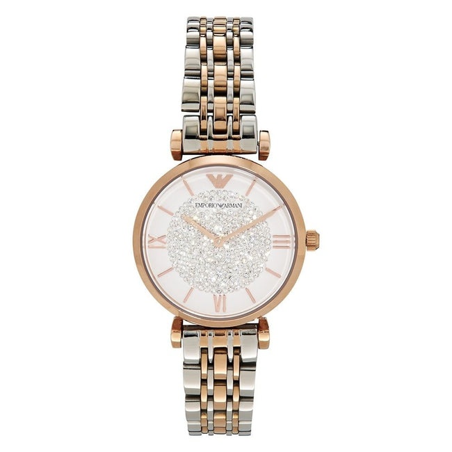 Armani Silver Stainless Steel Watch Armani