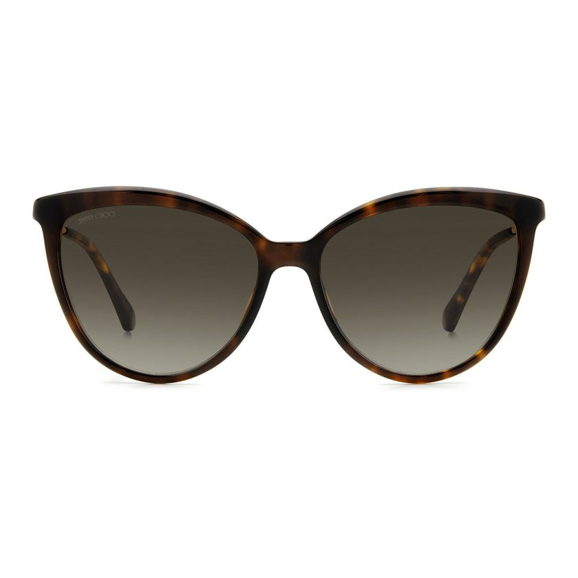 Jimmy Choo Brown Metal Sunglasses Jimmy Choo