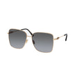 Jimmy Choo Gold Metal Sunglasses Jimmy Choo