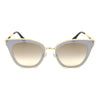 Jimmy Choo Gold Metal Sunglasses Jimmy Choo