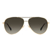 Jimmy Choo Gold Metal Sunglasses Jimmy Choo