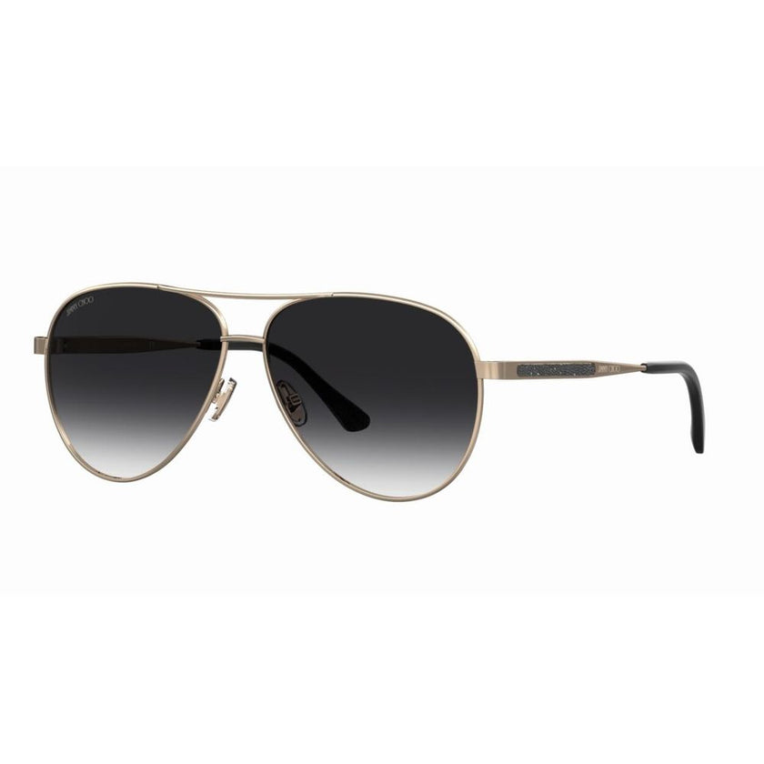 Jimmy Choo Gold Metal Sunglasses Jimmy Choo