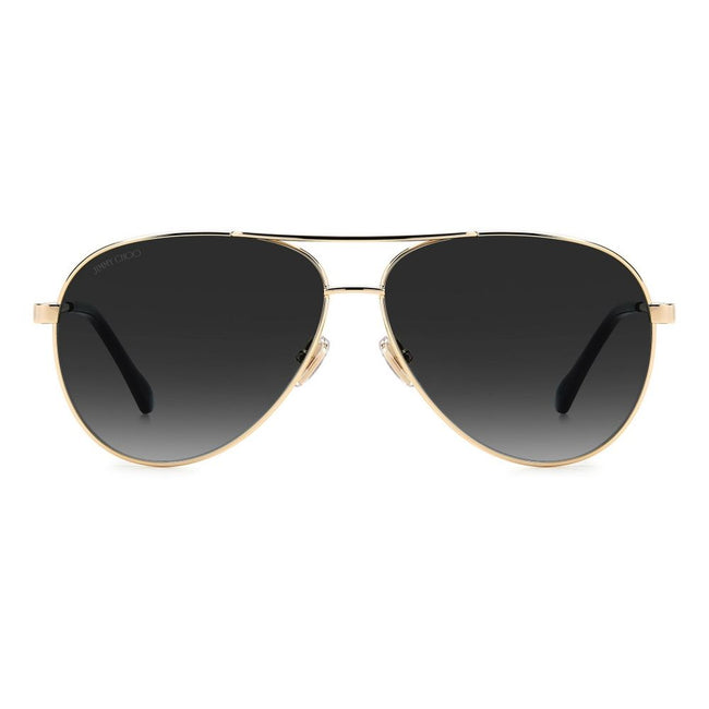Jimmy Choo Gold Metal Sunglasses Jimmy Choo