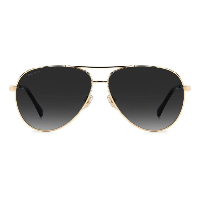 Jimmy Choo Gold Metal Sunglasses Jimmy Choo