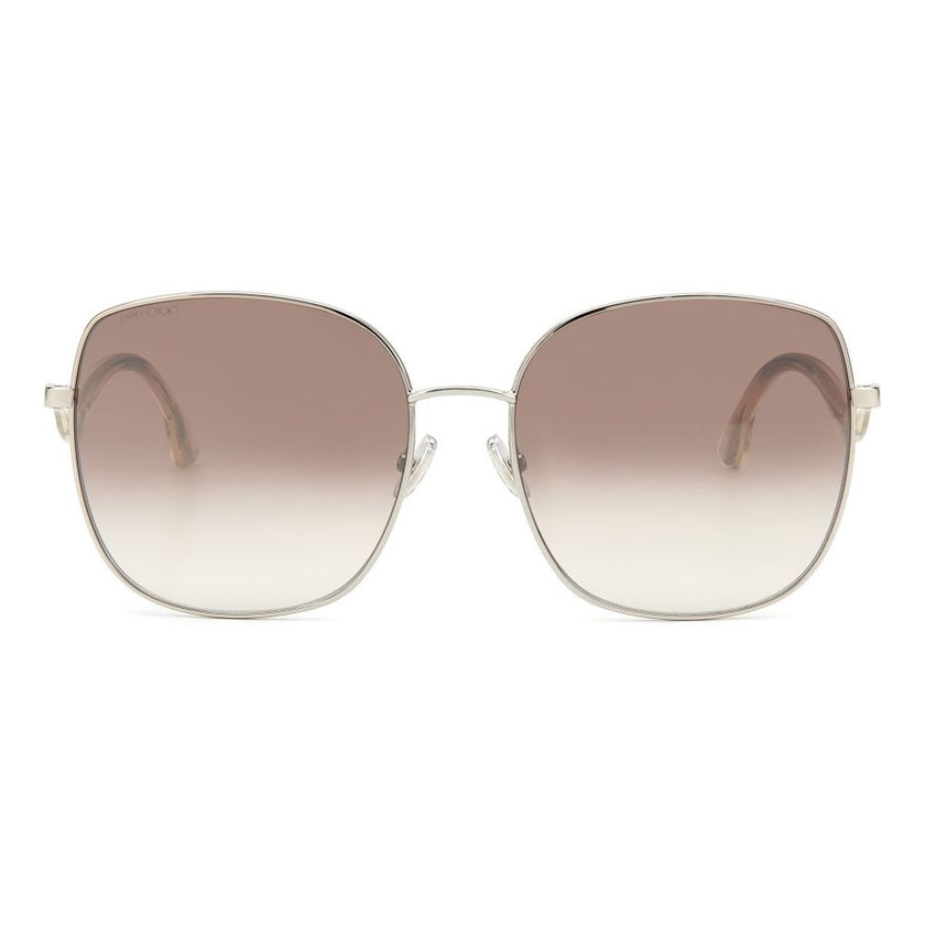 Jimmy Choo Gray Metal Sunglasses Jimmy Choo