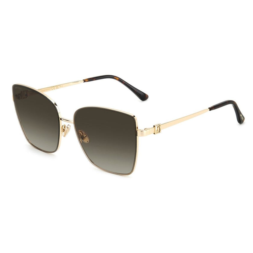 Jimmy Choo Gold Metal Sunglasses Jimmy Choo