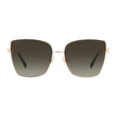 Jimmy Choo Gold Metal Sunglasses Jimmy Choo
