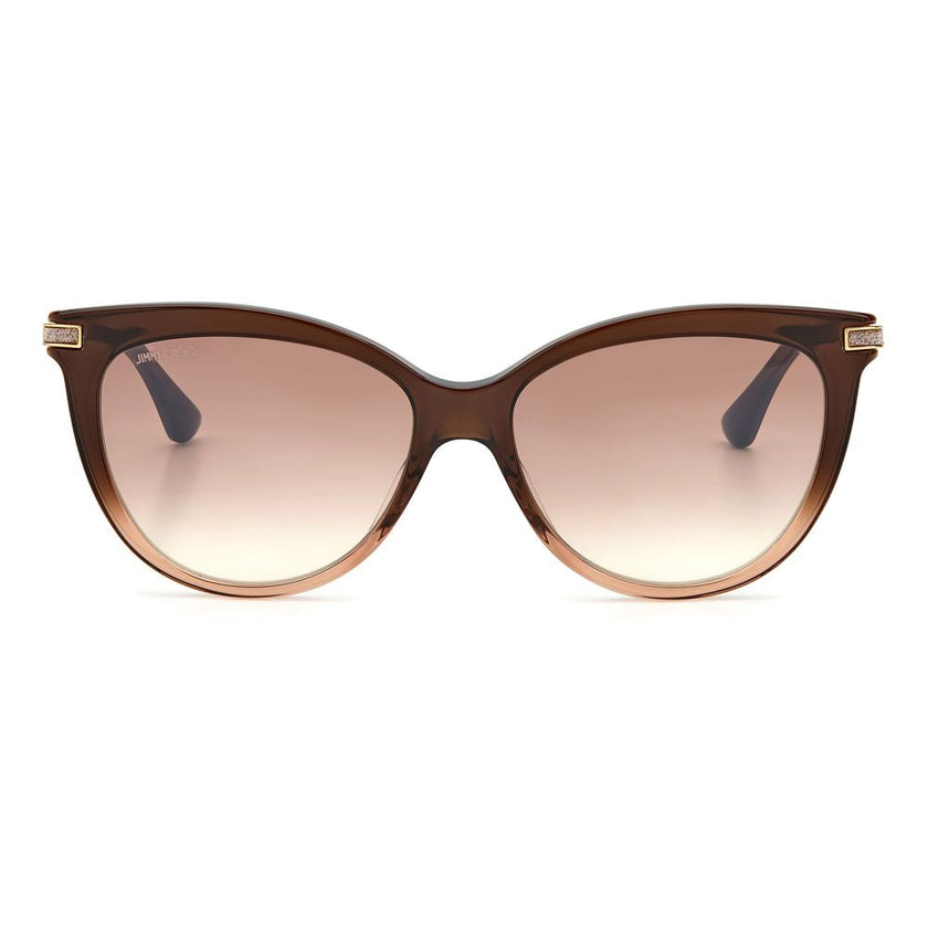 Jimmy Choo Brown Acetate Sunglasses Jimmy Choo