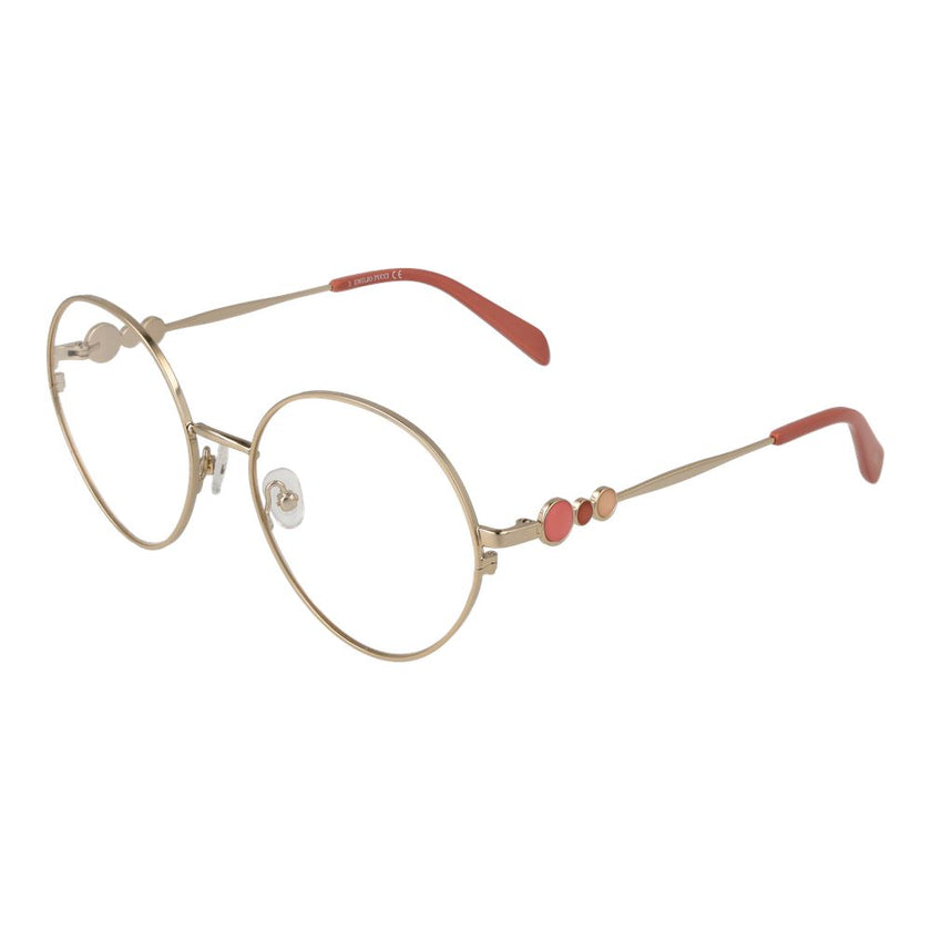 Emilio Pucci Gold Metal Glasses (Frames) Emilio Pucci