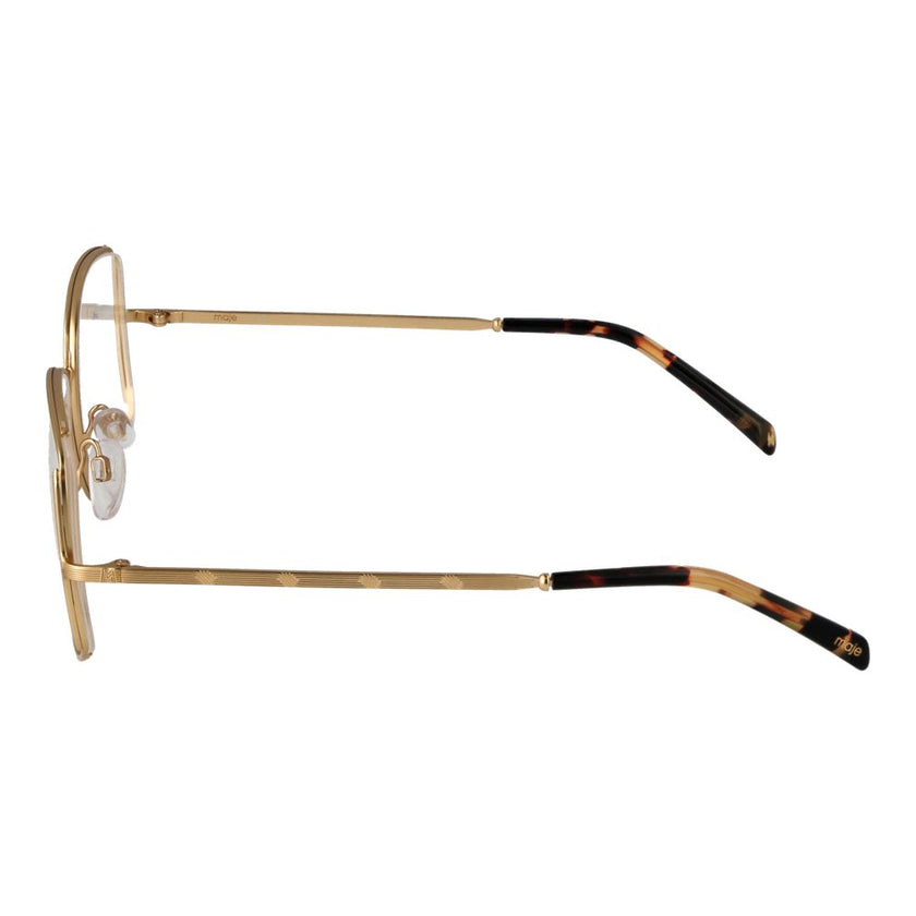 Maje Gold Stainless Steel Glasses (Frames) Maje