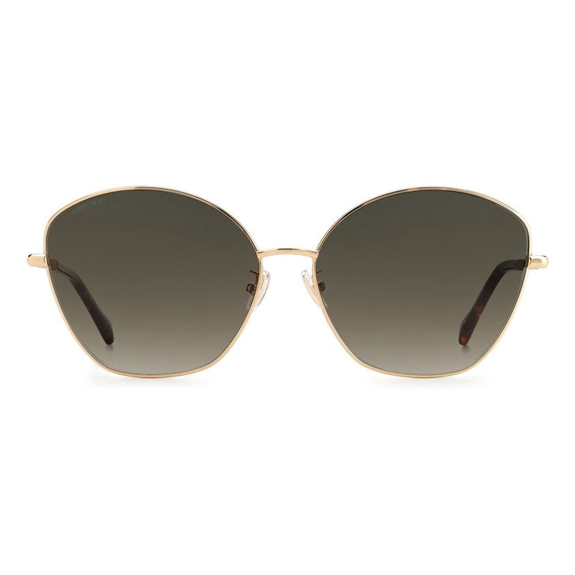Jimmy Choo Gold Metal Sunglasses Jimmy Choo