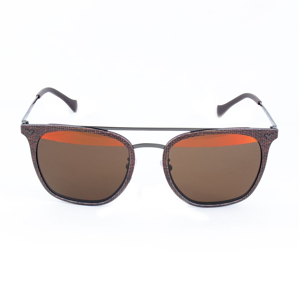 Police Brown Metal Sunglasses Police