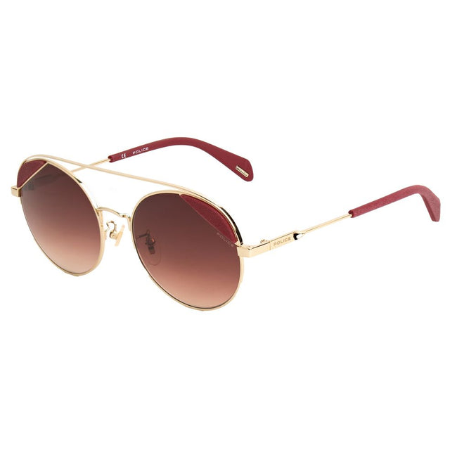 Police Pink Metal Sunglasses Police