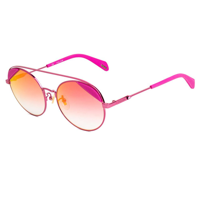 Police Pink Metal Sunglasses Police