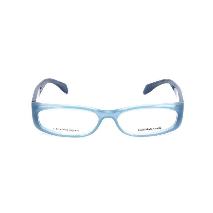 Alexander McQueen Blue Acetate Glasses (Frames) Alexander McQueen