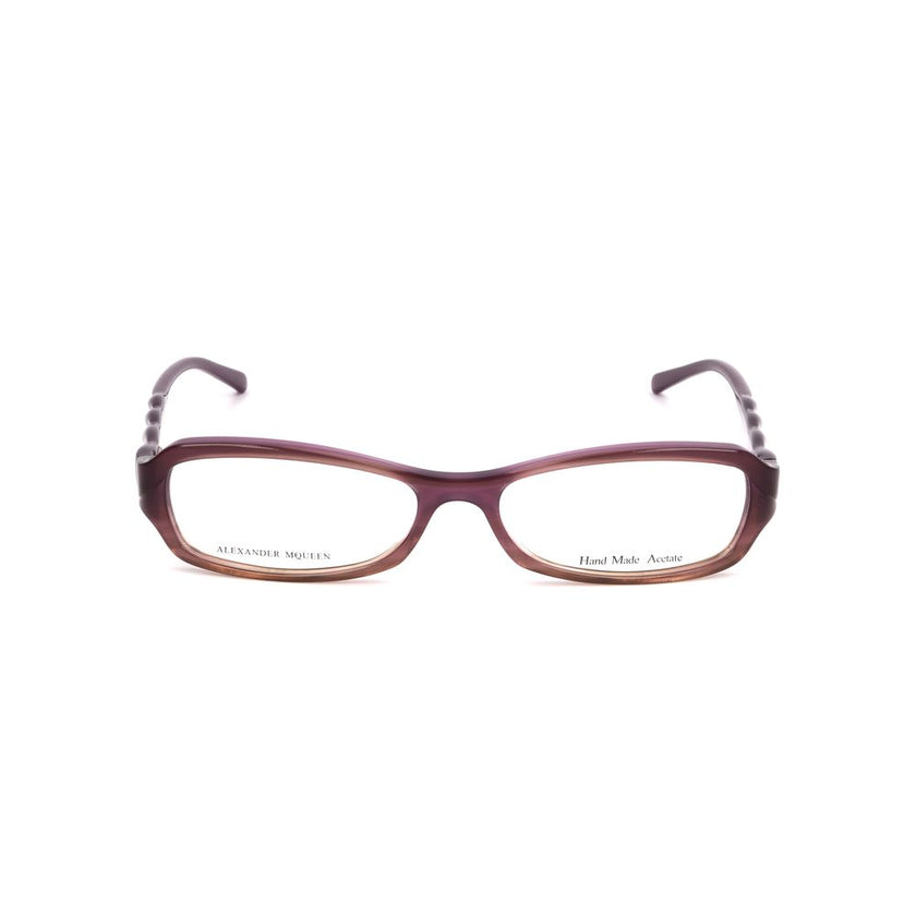 Alexander McQueen Purple Acetate Glasses (Frames) Alexander McQueen