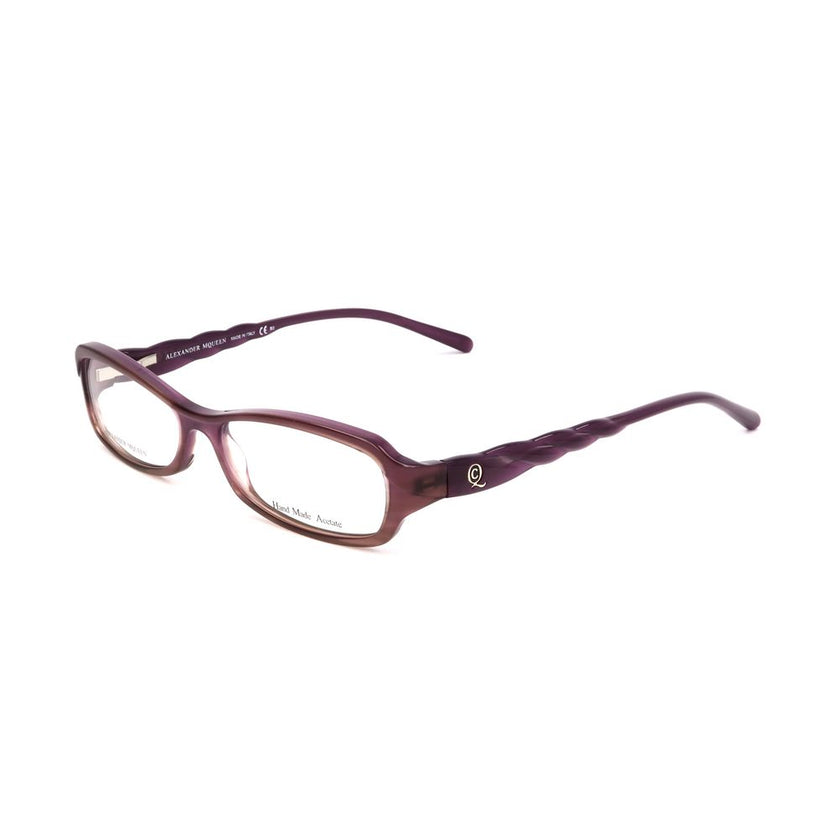 Alexander McQueen Purple Acetate Glasses (Frames) Alexander McQueen