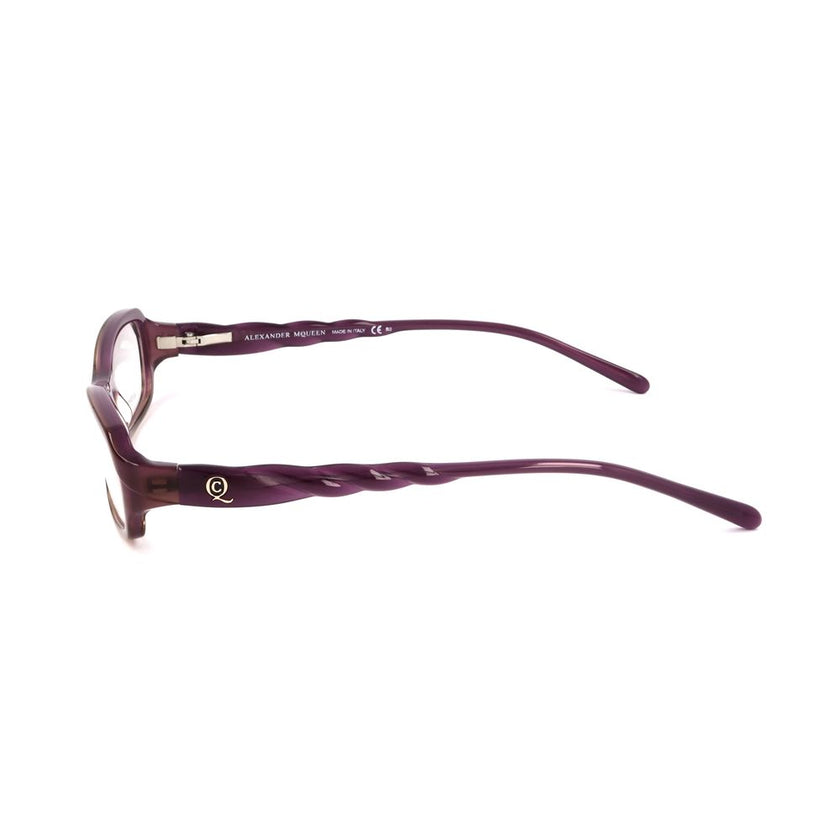 Alexander McQueen Purple Acetate Glasses (Frames) Alexander McQueen