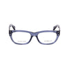 Alexander McQueen Blue Acetate Frames Alexander McQueen
