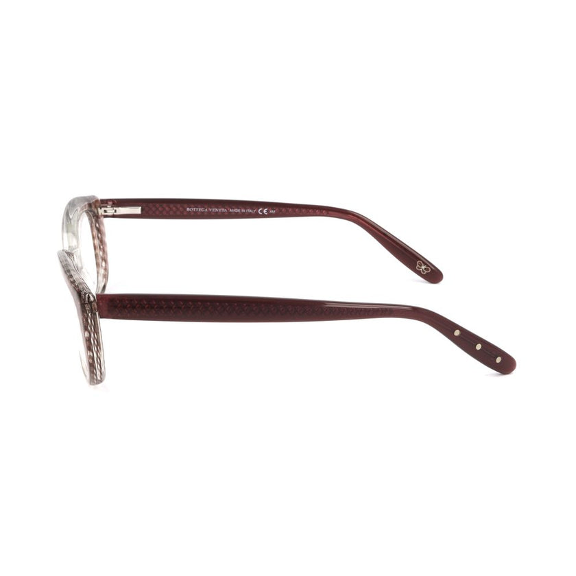 Bottega Veneta Burgundy Acetate Glasses (Frames) Bottega Veneta
