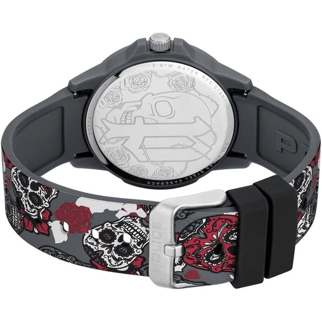 Police Gray Synthetic Watch Police