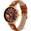 Police Brown Leather Watch Police