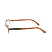 Alexander McQueen Brown Metal Frames Alexander McQueen