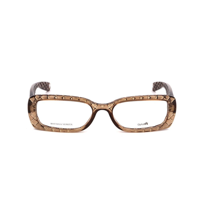 Bottega Veneta Brown Plastic Glasses (Frames) Bottega Veneta