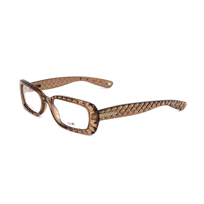 Bottega Veneta Brown Plastic Glasses (Frames) Bottega Veneta
