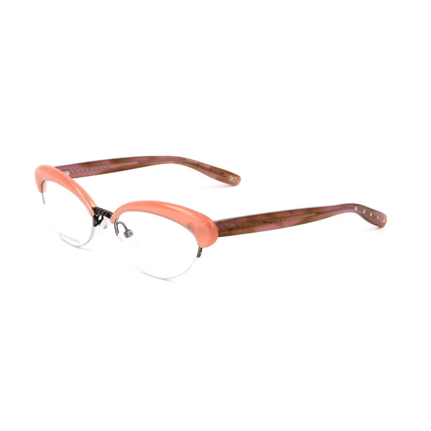 Bottega Veneta Bicolor Metal Glasses (Frames) Bottega Veneta
