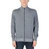 Hugo Boss Gray Wool Cardigan Hugo Boss
