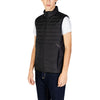Hugo Boss Black Polyester Sleveless Jacket Hugo Boss