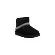 UGG Black Suede Leather Ankle UGG