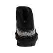UGG Black Suede Leather Ankle UGG