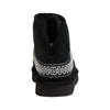 UGG Black Suede Leather Ankle UGG