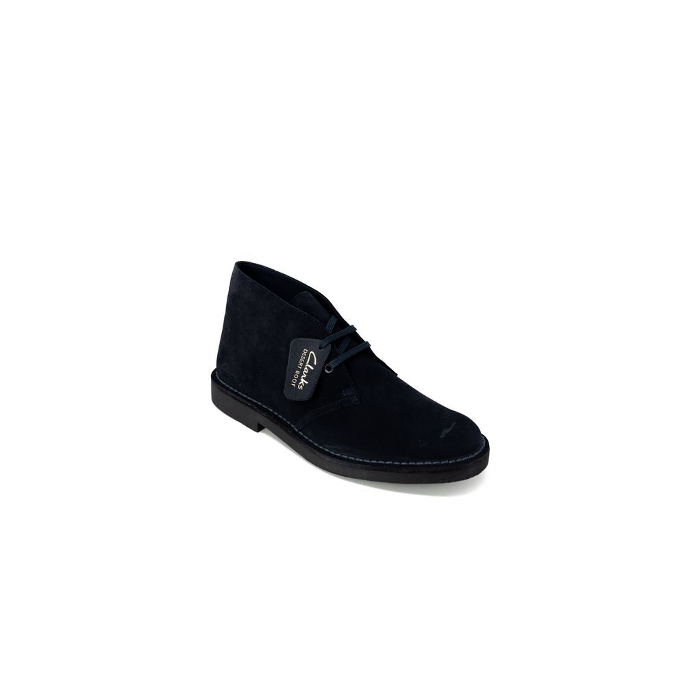 Clarks Blue Leather Boot Clarks