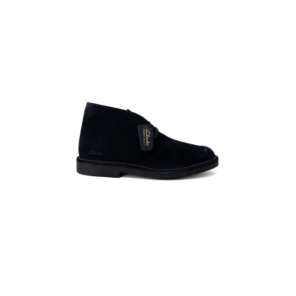 Clarks Blue Leather Boot Clarks