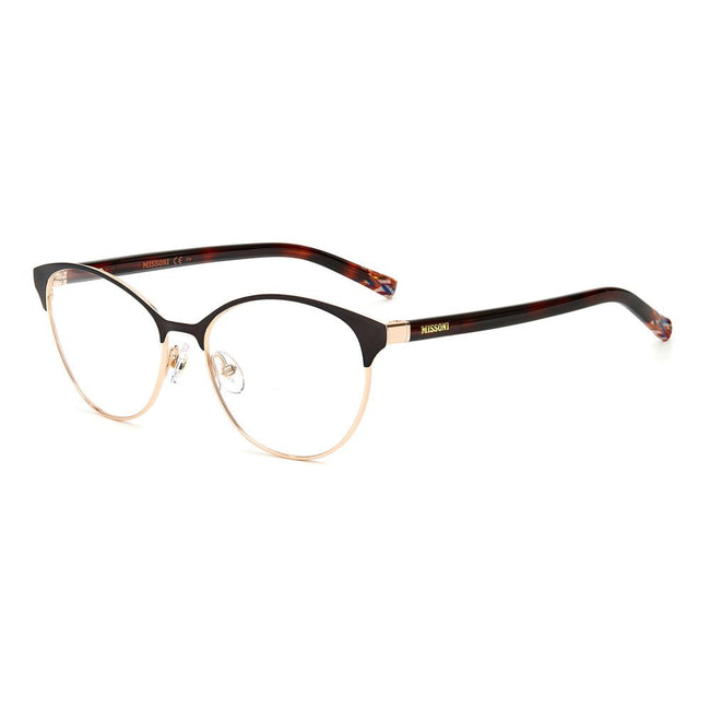 Missoni Brown Metal Frames Missoni