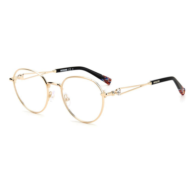 Missoni Gold Metal Frames Missoni