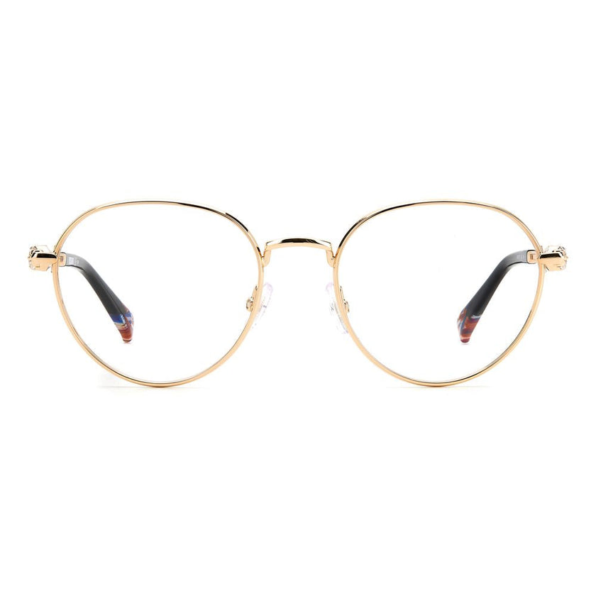 Missoni Gold Metal Glasses (Frames) Missoni