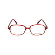 Ermenegildo Zegna Red Plastic Frames Ermenegildo Zegna