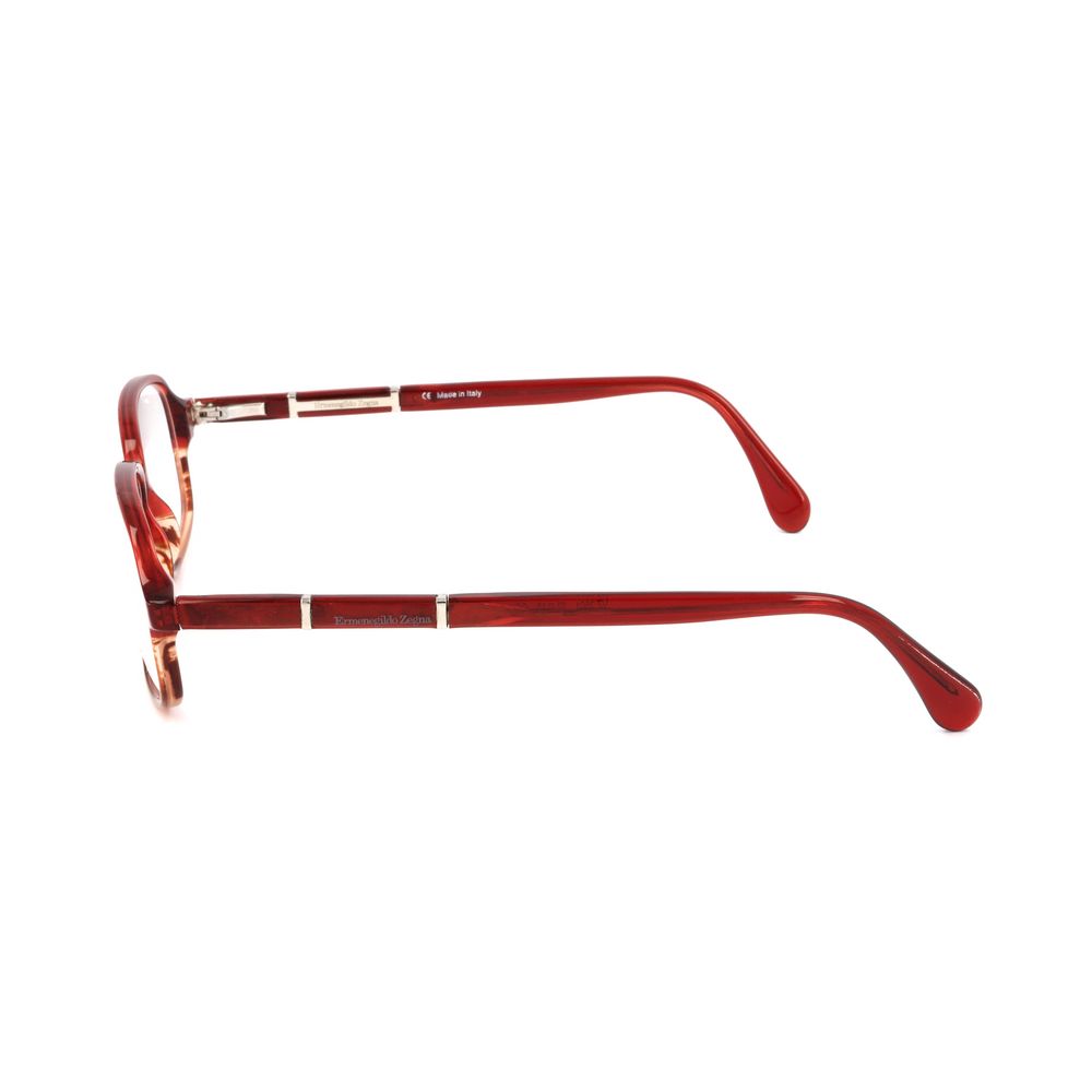 Ermenegildo Zegna Red Plastic Frames Ermenegildo Zegna