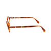 Ermenegildo Zegna Brown Plastic Frames Ermenegildo Zegna
