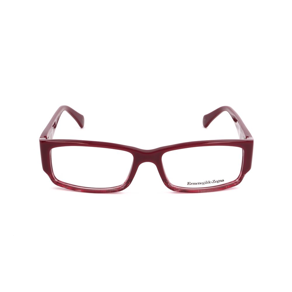 Ermenegildo Zegna Red Plastic Frames Ermenegildo Zegna