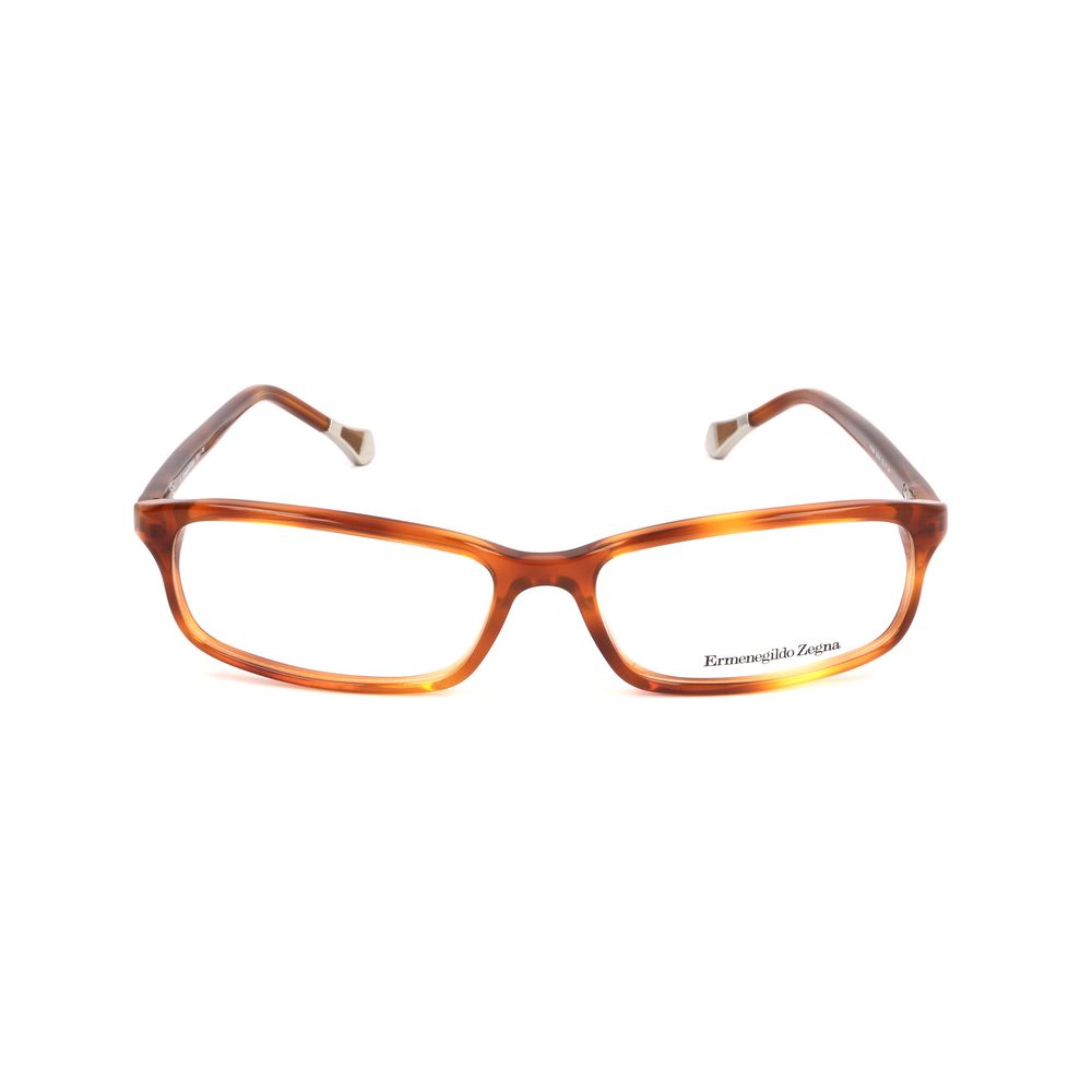 Ermenegildo Zegna Brown Plastic Frames Ermenegildo Zegna