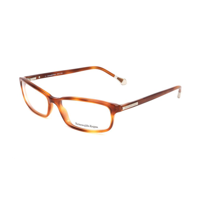 Ermenegildo Zegna Brown Plastic Frames Ermenegildo Zegna