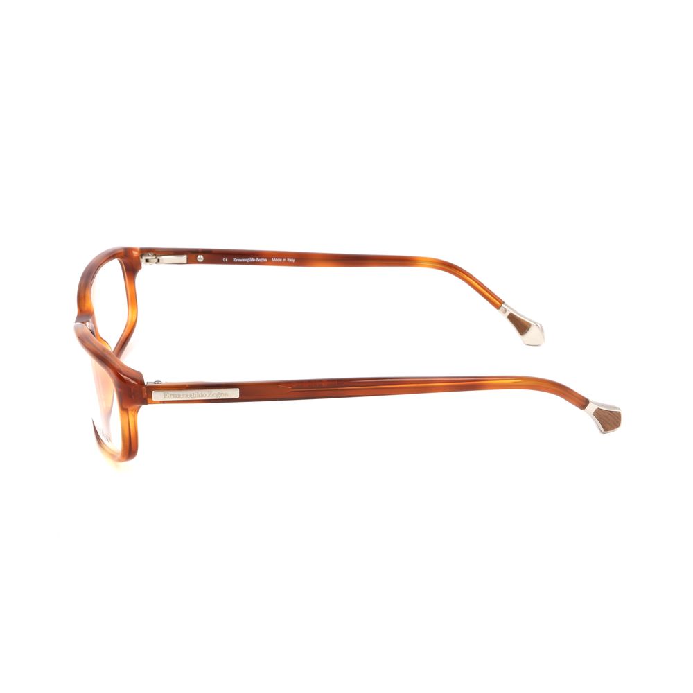 Ermenegildo Zegna Brown Plastic Frames Ermenegildo Zegna