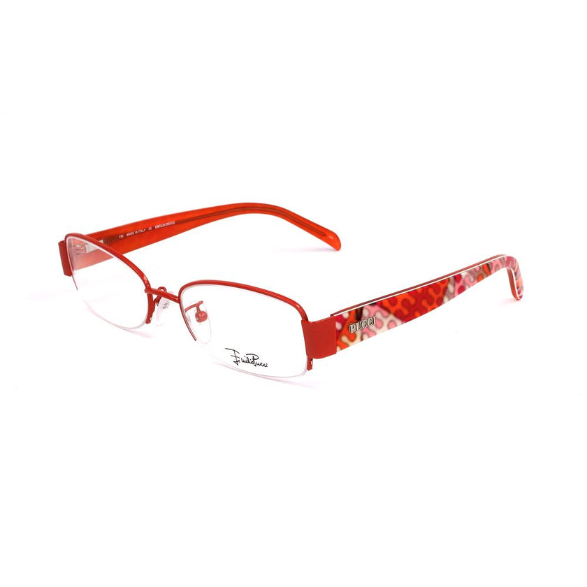 Emilio Pucci Orange Metal Glasses (Frames) Emilio Pucci